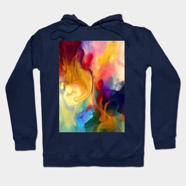 Color splash texture 2 Hoodie by MCAshe spiritual art 